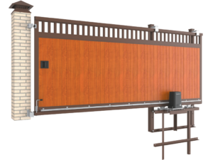 Откатные уличные ворота SLG-A
